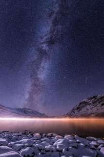 Melkeveien over Gjende i Jotunheimen